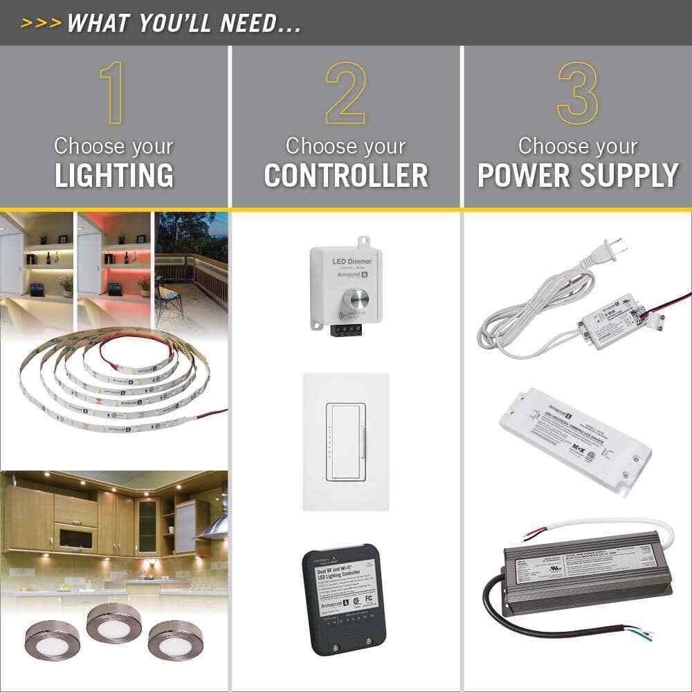 Armacost Lighting 60-Watt 24-Volt Constant Voltage Dimming LED Power Supply