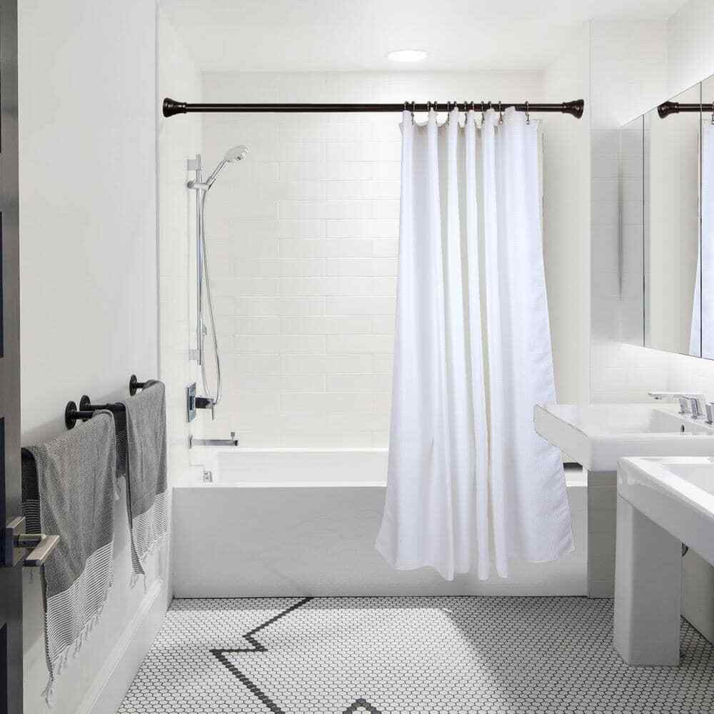 Utopia Alley Roller Ball Shower Curtain Rings Bathroom Stainless Rubbed Bronze