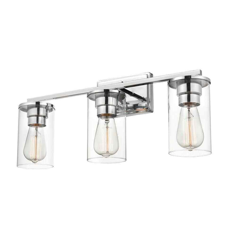 Millennium Lighting Verlana 22 in. 3-Light Chrome Bathroom Vanity Light