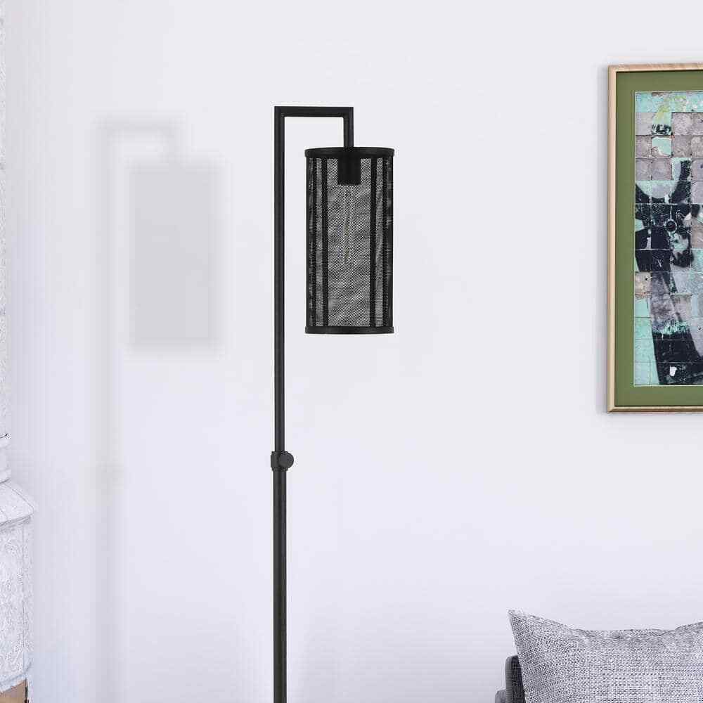 Meyer&Cross Parthen 69-1/2 in. Blackened Bronze Floor Lamp