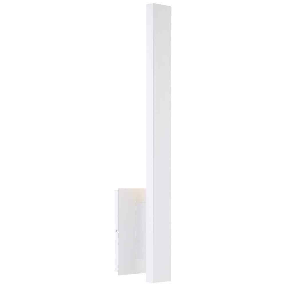 Access Lighting Haus 5 in. White LED Sconce with Acrylic Lens