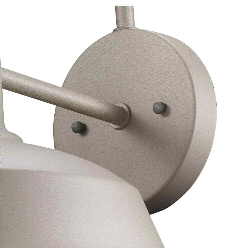Bel Air Lighting Tacoma 1-Light Silver Farmhouse Outdoor Barn Light Wall Sconce