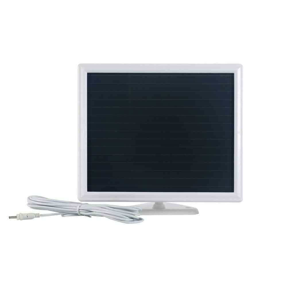 NATURE POWER White������Solar Motion Activated Integrated LED������Security������Flood������Light