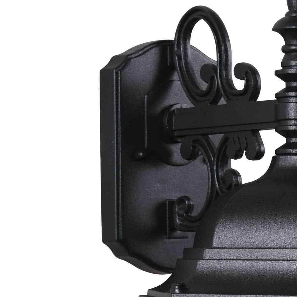 Volume Lighting 1-Light Black Outdoor Wall Sconce V8120-5