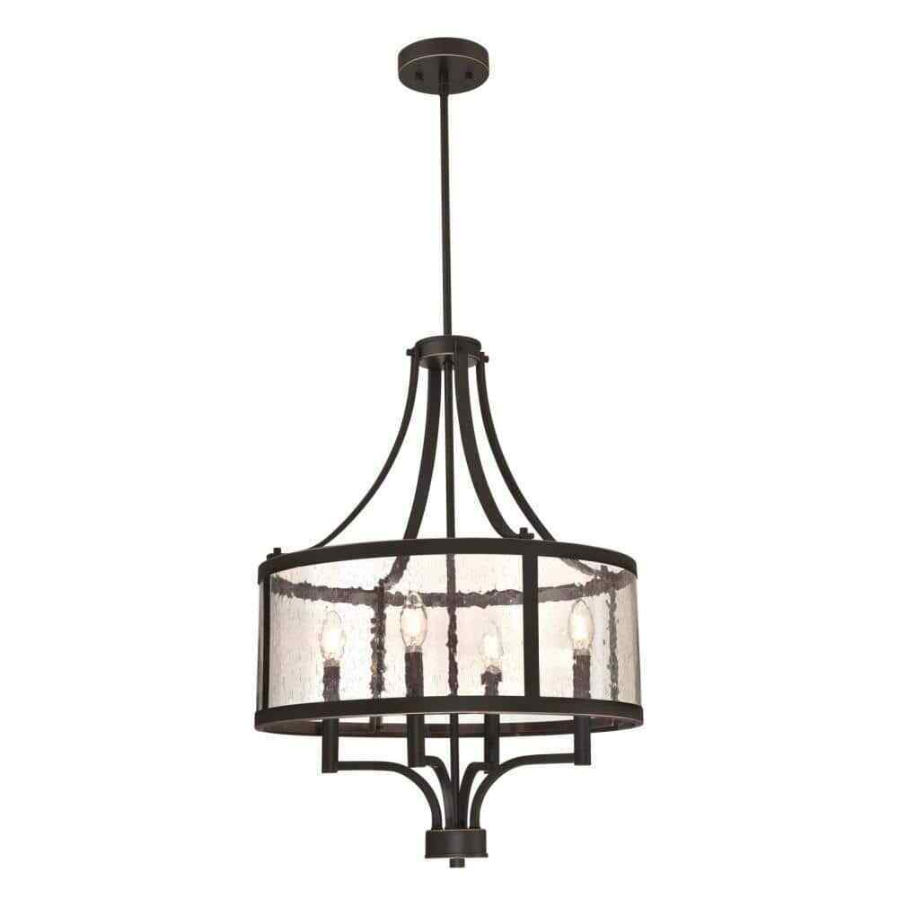 Westinghouse Belle View 4-Light Oil Rubbed Bronze with Highlights Chandelier