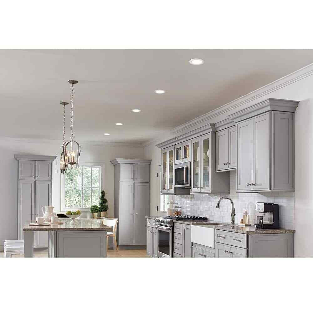 Commercial Electric Ultra Low Glare 4 in.3000K Soft White LED Recessed Downlight