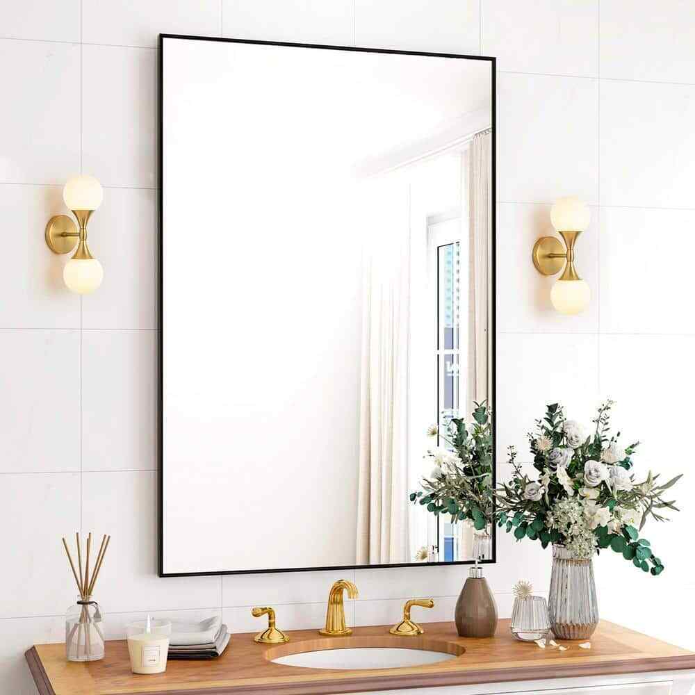 RRTYO North Gold Bubble Modern Up and Down Wall Sconce w/ Opal Glass Globe Shade