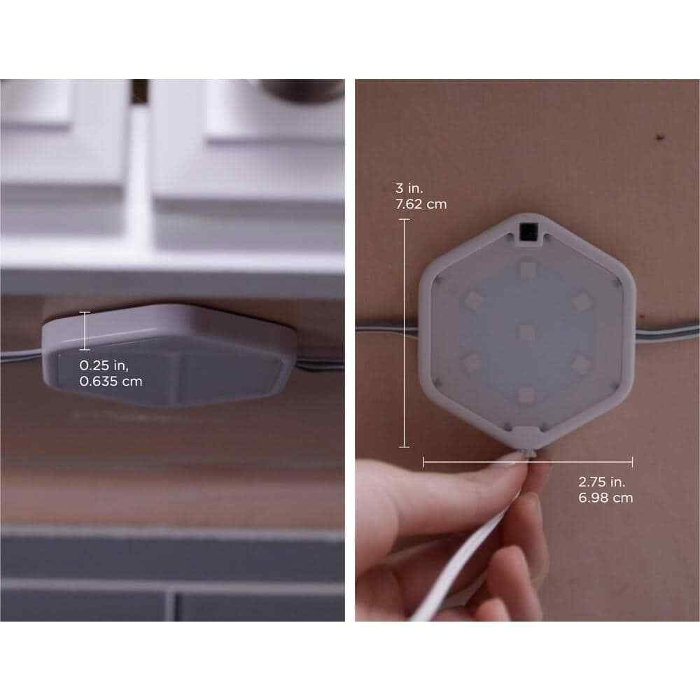 BLACK+DECKER LED Warm White Puck Light Kit 7-Pack LEDUC-PUCK-7WK