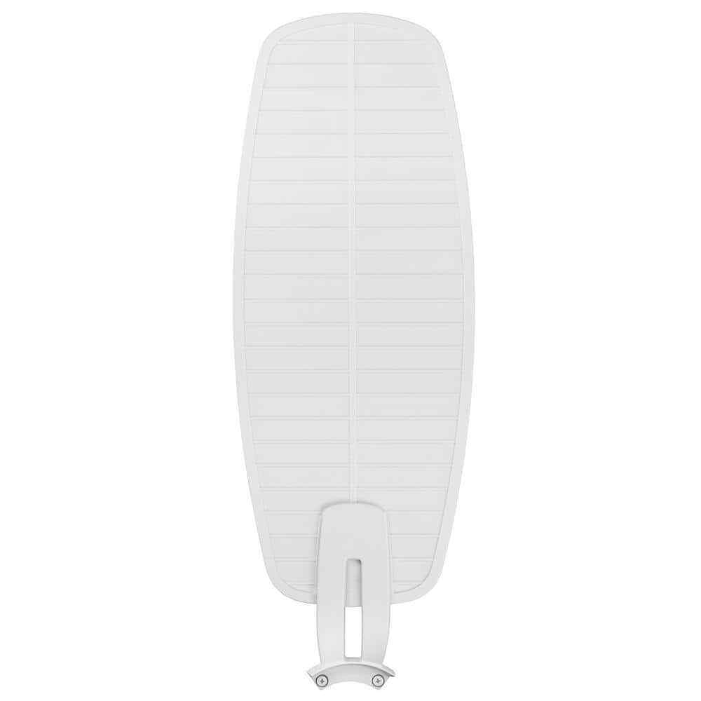 Hampton Bay Cartrella 52 in. Indoor/Outdoor Matte White Ceiling Fan