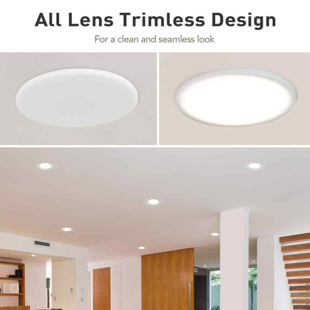 Commercial Electric 6 in. LED Infiniti Edge Ultra Slim 92097