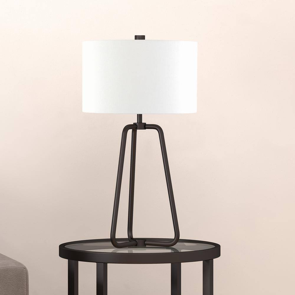 Meyer&Cross Marduk 25-1/2 in. Blackened Bronze Table Lamp TL0126