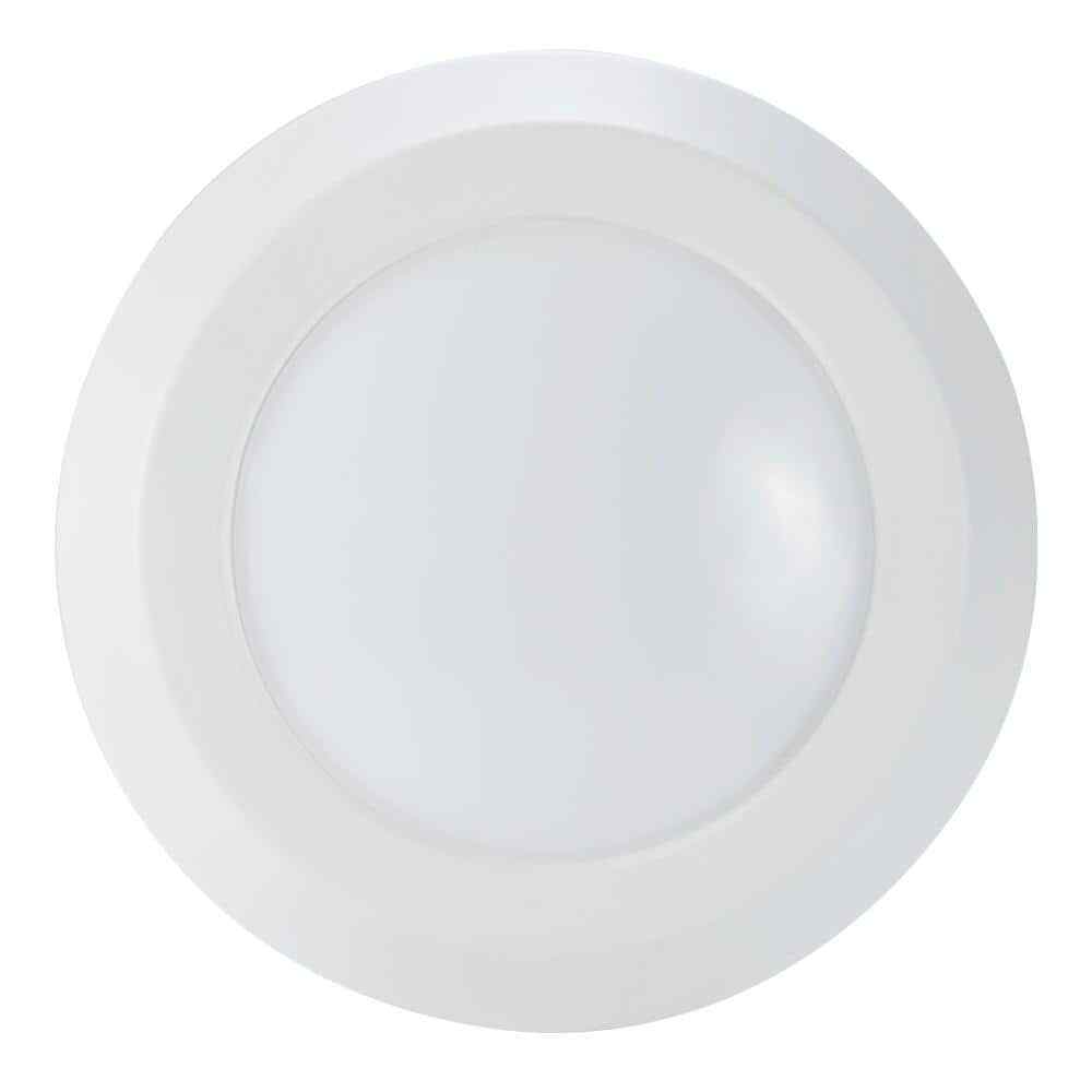 HALO BLD 6 in. White Integrated LED Recessed Ceiling Light Trim 3000K Soft White