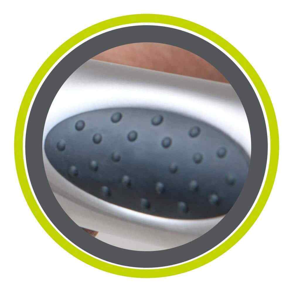 Grabcessories 2-in-1 13.25 in. x 1.25 in. Shower and Tub Grab Ring w/ Grips