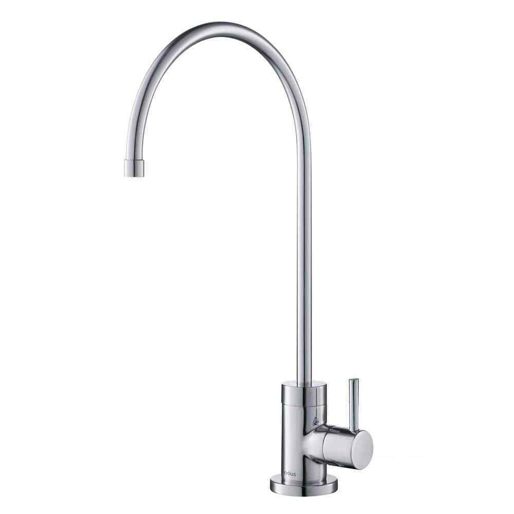 KRAUS Purita Single Handle 100% Lead-Free Beverage Faucet in Chrome FF-100CH