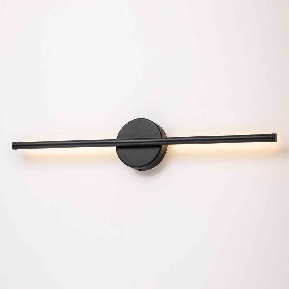 Rennnsan Aidan 1-Light Black Linear Dimmable LED Wall Sconce WS8101-50178