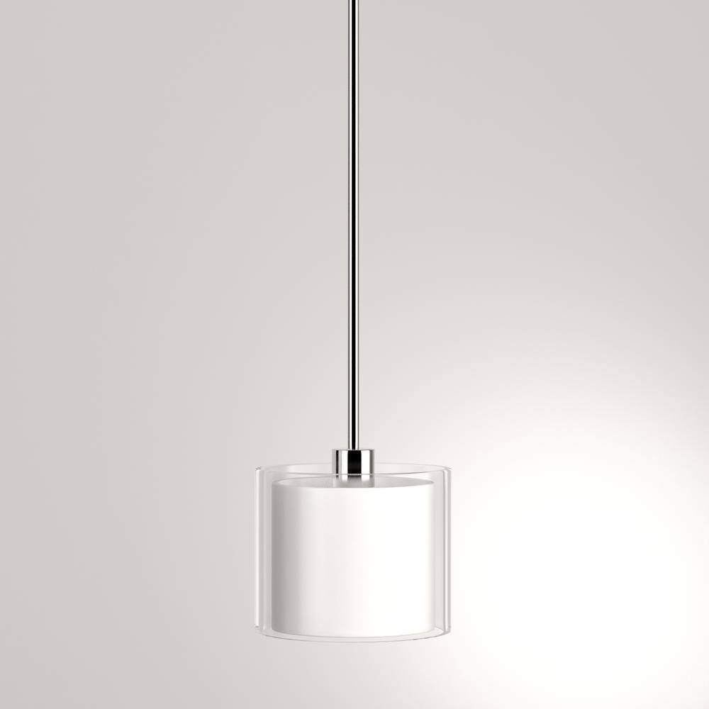Progress Lighting Invite Collection 1-Light Brushed Nickel Mini Pendant