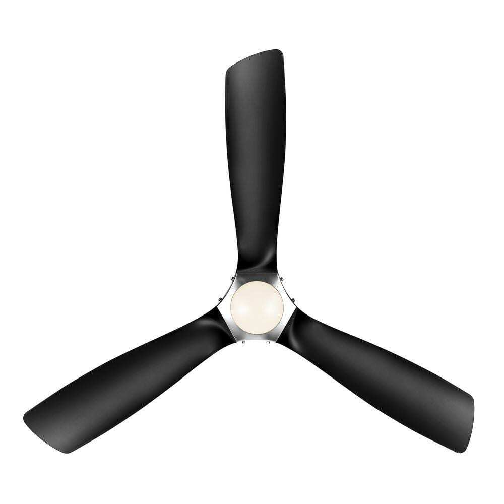 Breezism Stapleton 52" LED Indoor Brushed Nickel Ceiling Fan w/ Remote Control