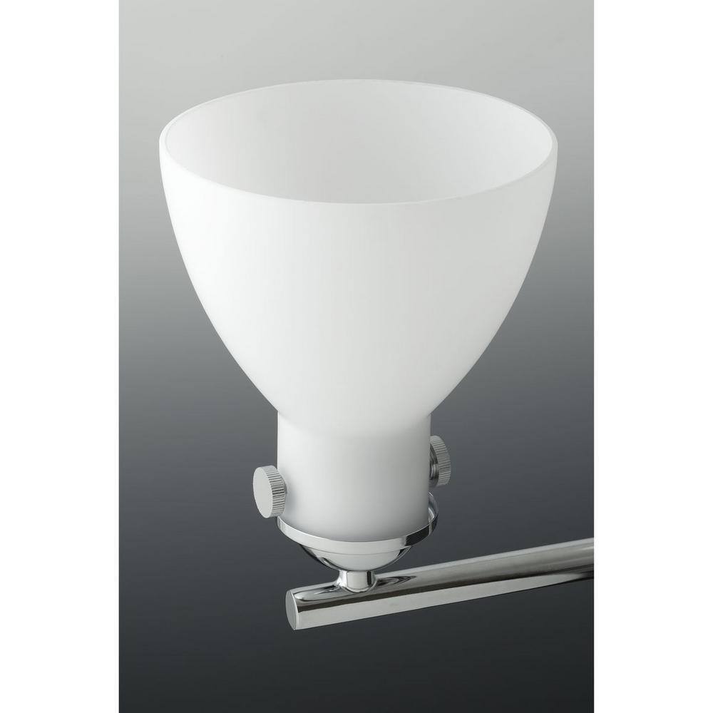 Progress Lighting Fuller Collection 1-Light Polished Chrome Bath Sconce
