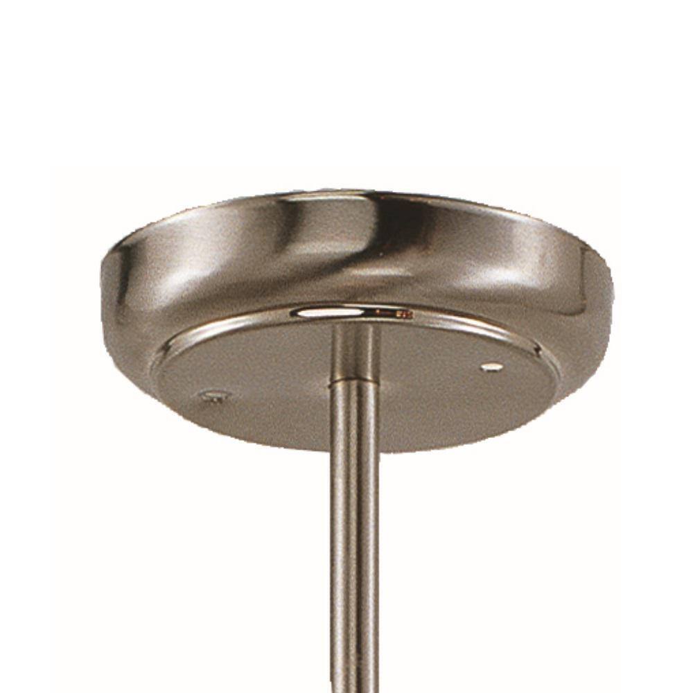 Bel Air Lighting Aspen 1-Light Brushed Nickel Hanging Mini Kitchen Pendant Light