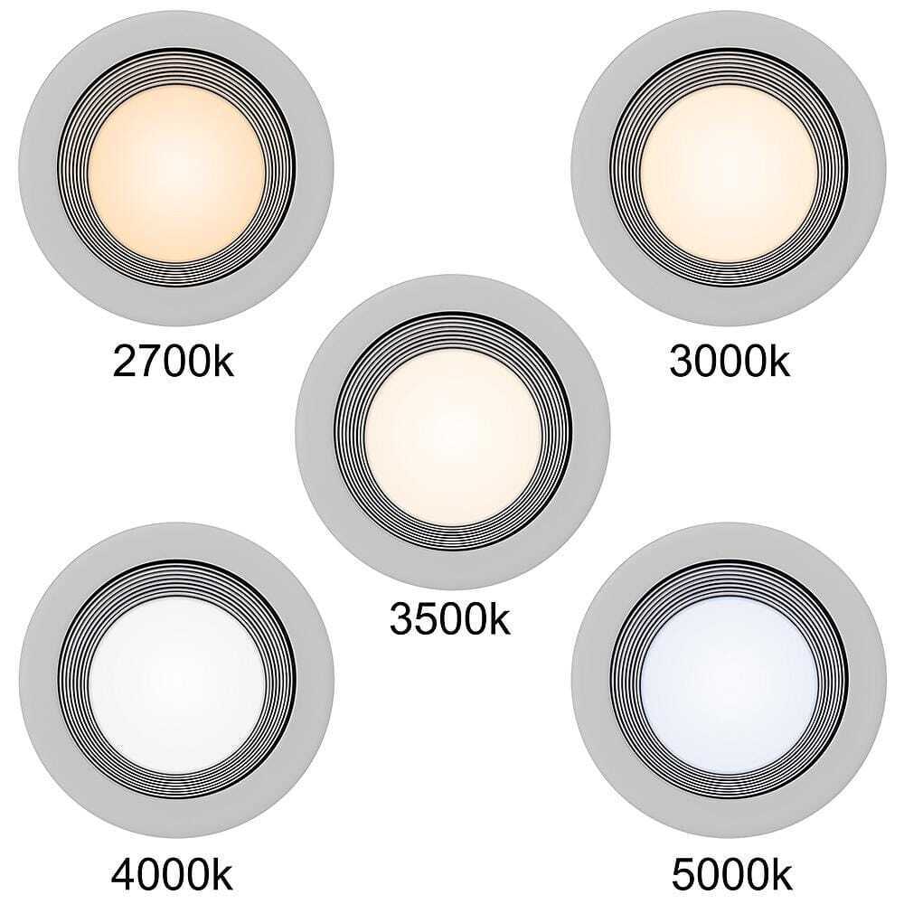 Commercial Electric 4 in. Selectable LED Recessed Trim Downlight