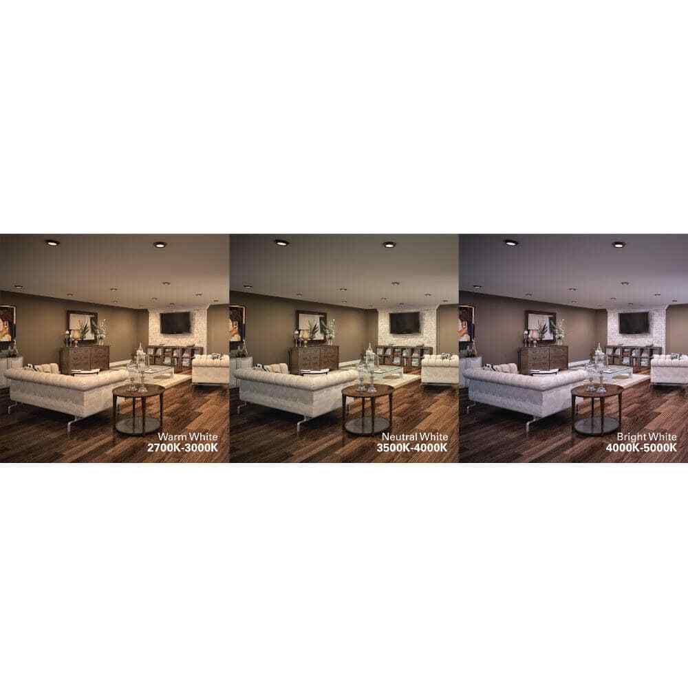 Halo 4 in. Selectable CCT Surface LED Downlight Recessed Light