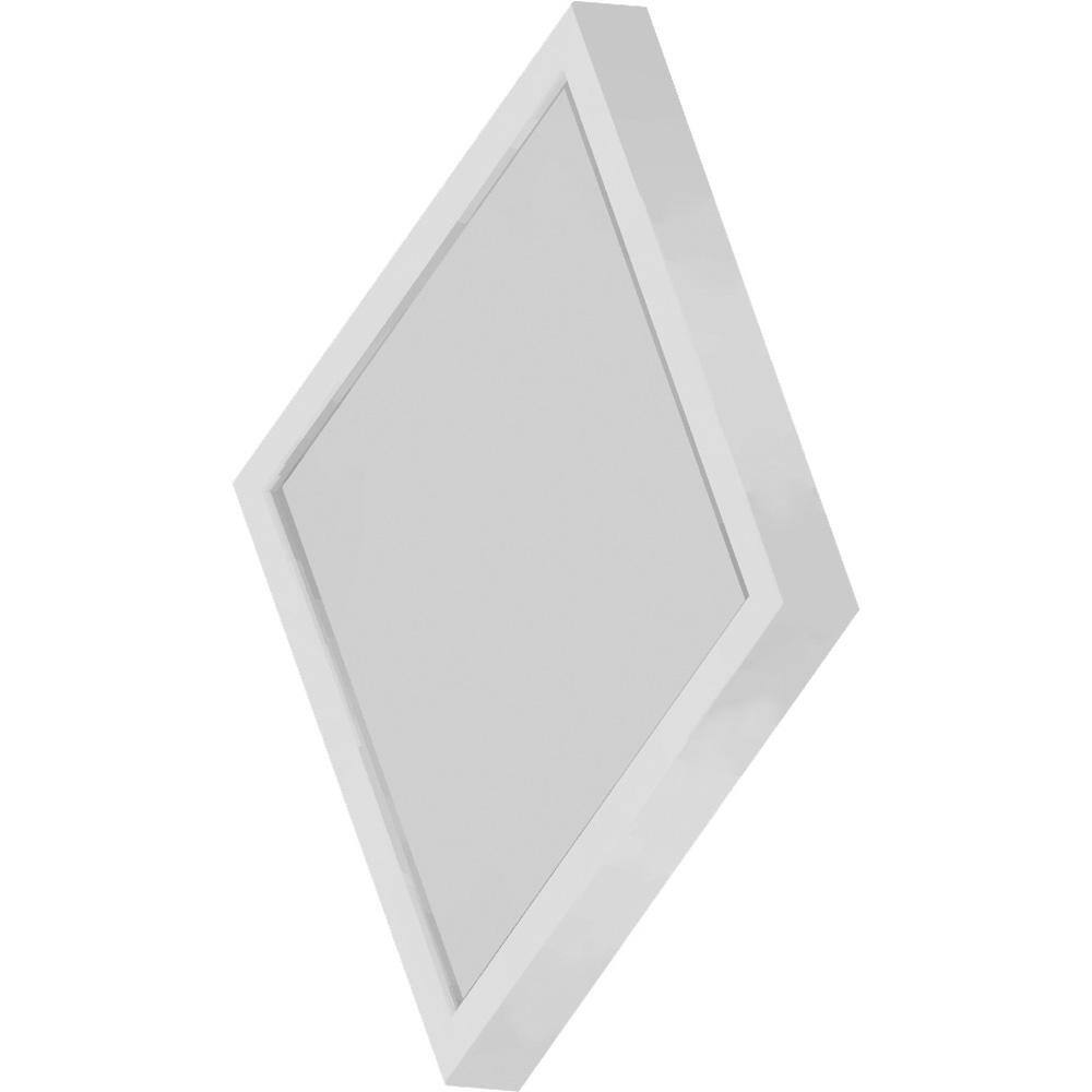 Volume Lighting 12 in. White LED Indoor Square Ceiling or Wall Mount Light
