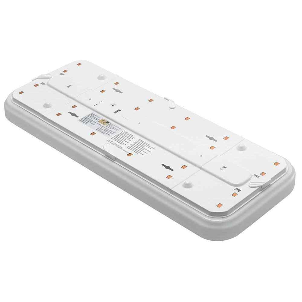 Commercial Electric 2 ft. x 10 in.LED Flush Mount Rectangular Ceiling Light