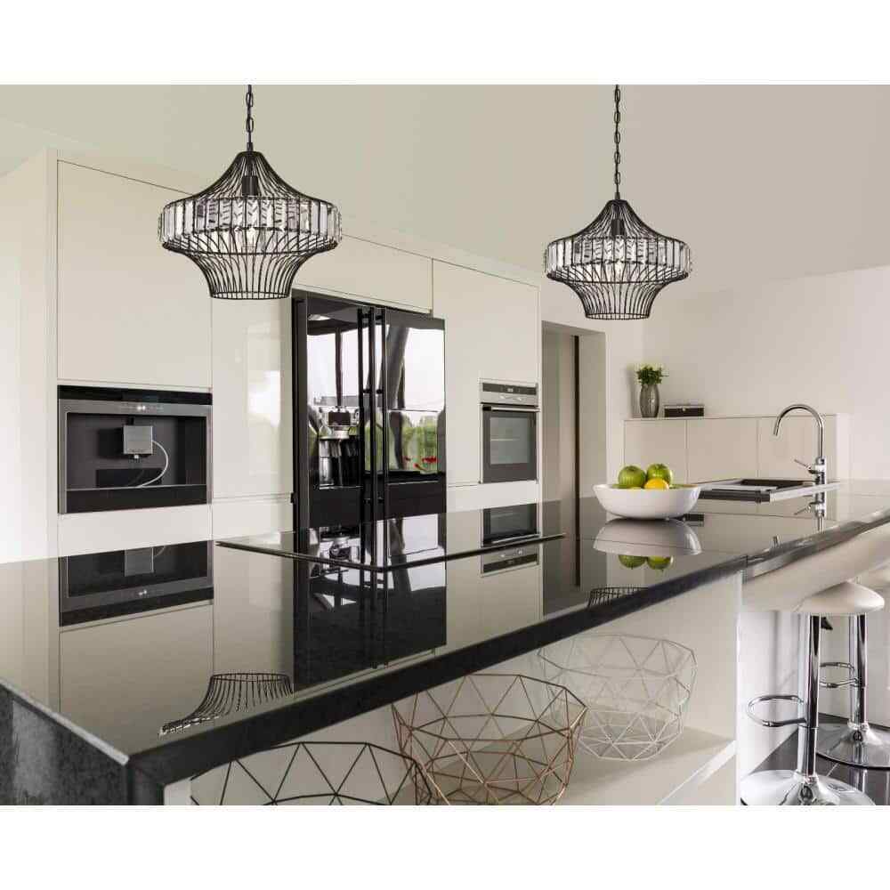 Westinghouse 1-Light Matte Black Pendant 6106200