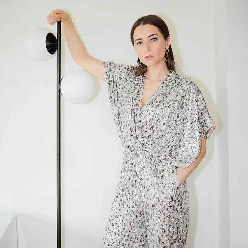 Brightech Sphere 65 in. Classic Black Modern 2-Light LED Floor Lamp