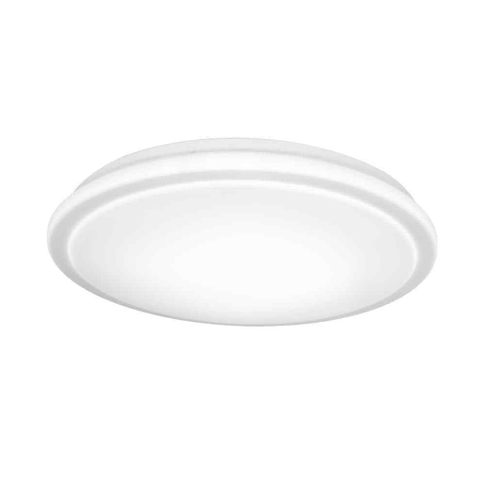 Commercial Electric 12 in Low Profile LED Flush Mount Round Closet Light Fixture