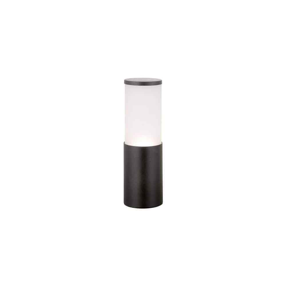 Hampton Bay Hartford Low Voltage Black LED Smart Outdoor Bollard Light