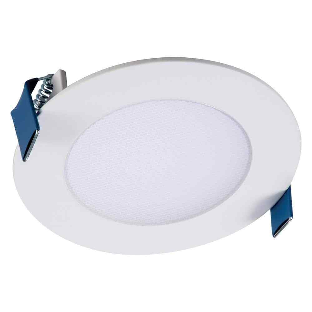 HALO HOME HLB4 Series 4 in. 2700K-5000K Smart LED White Recessed Light 4-Pack