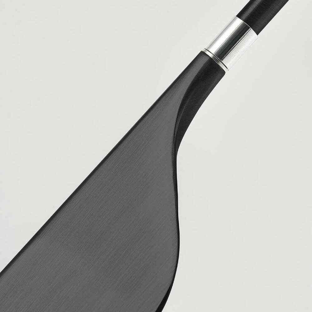 Brightech Leaf 53 in. Black LED Floor Lamp with Adjustable Arm and Shade