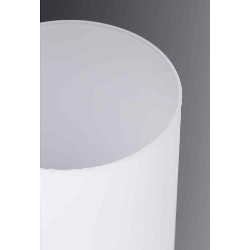 Progress Lighting Replay 5-1/4 in. Bronze Etched White Glass Vanity Wall Light
