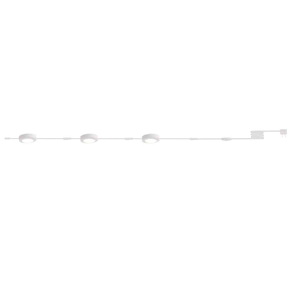 Commercial Electric 3-Light Plug-In LED White Puck Light Kit w/ CCT Changing