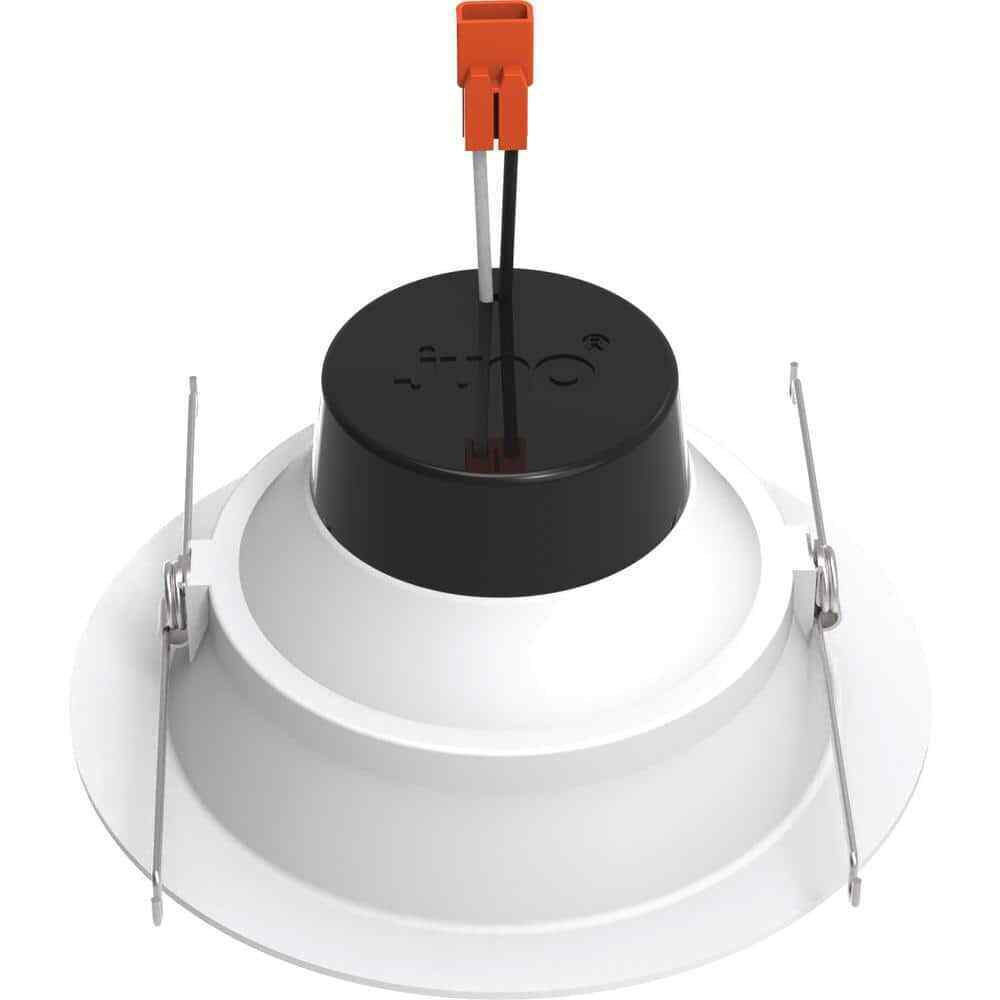 Juno 5RLD 5 in. 3000K 700 Lumens White Integrated LED Recessed Light Trim