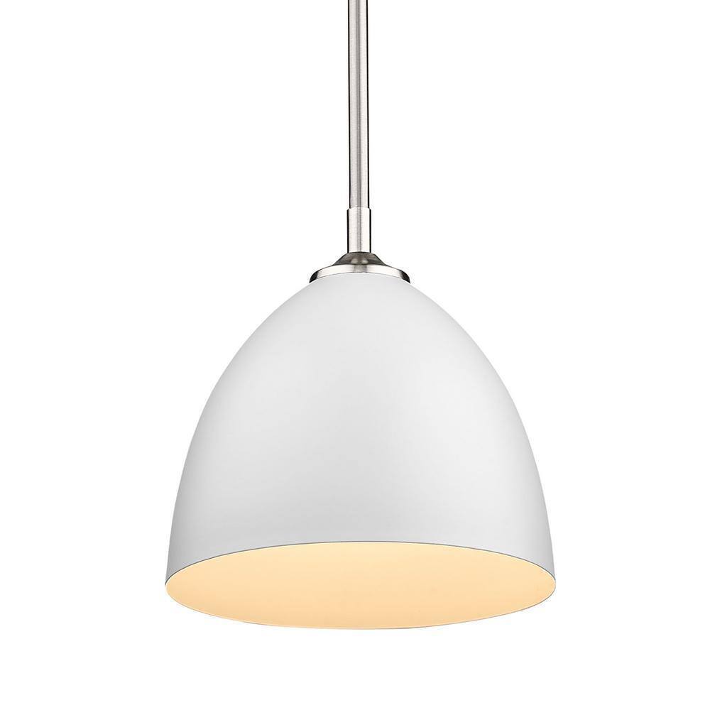 Golden Lighting Zoey 1-Light Pewter Standard Pendant