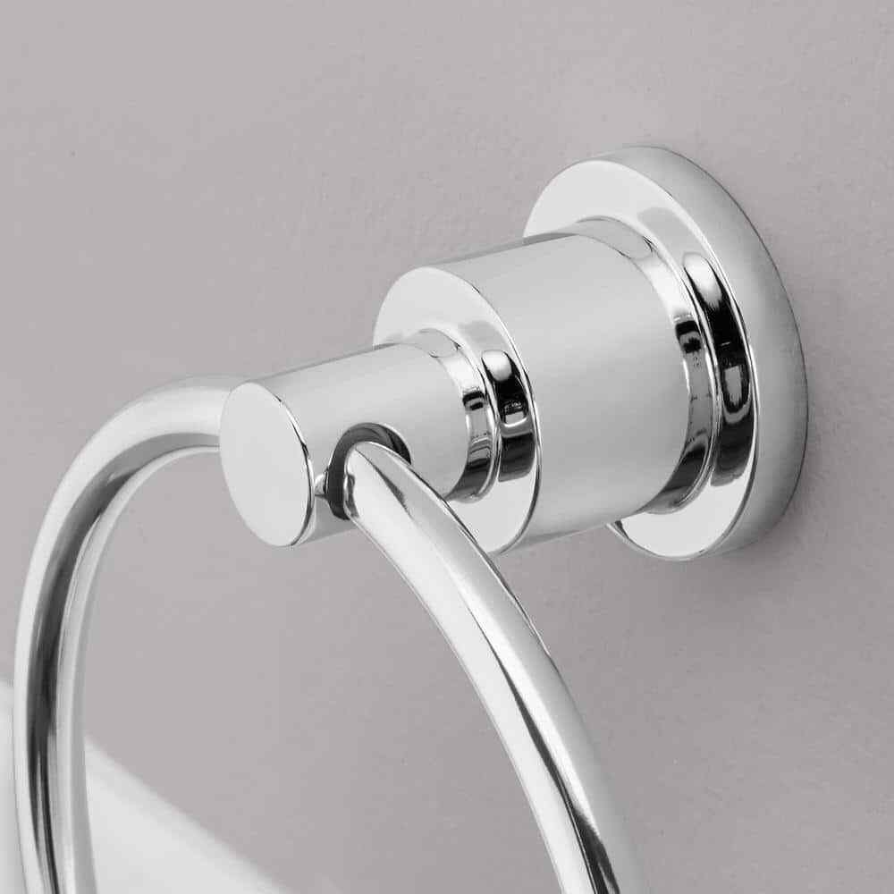 Glacier Bay Sebring Towel Ring in Polished Chrome BTH-086-122