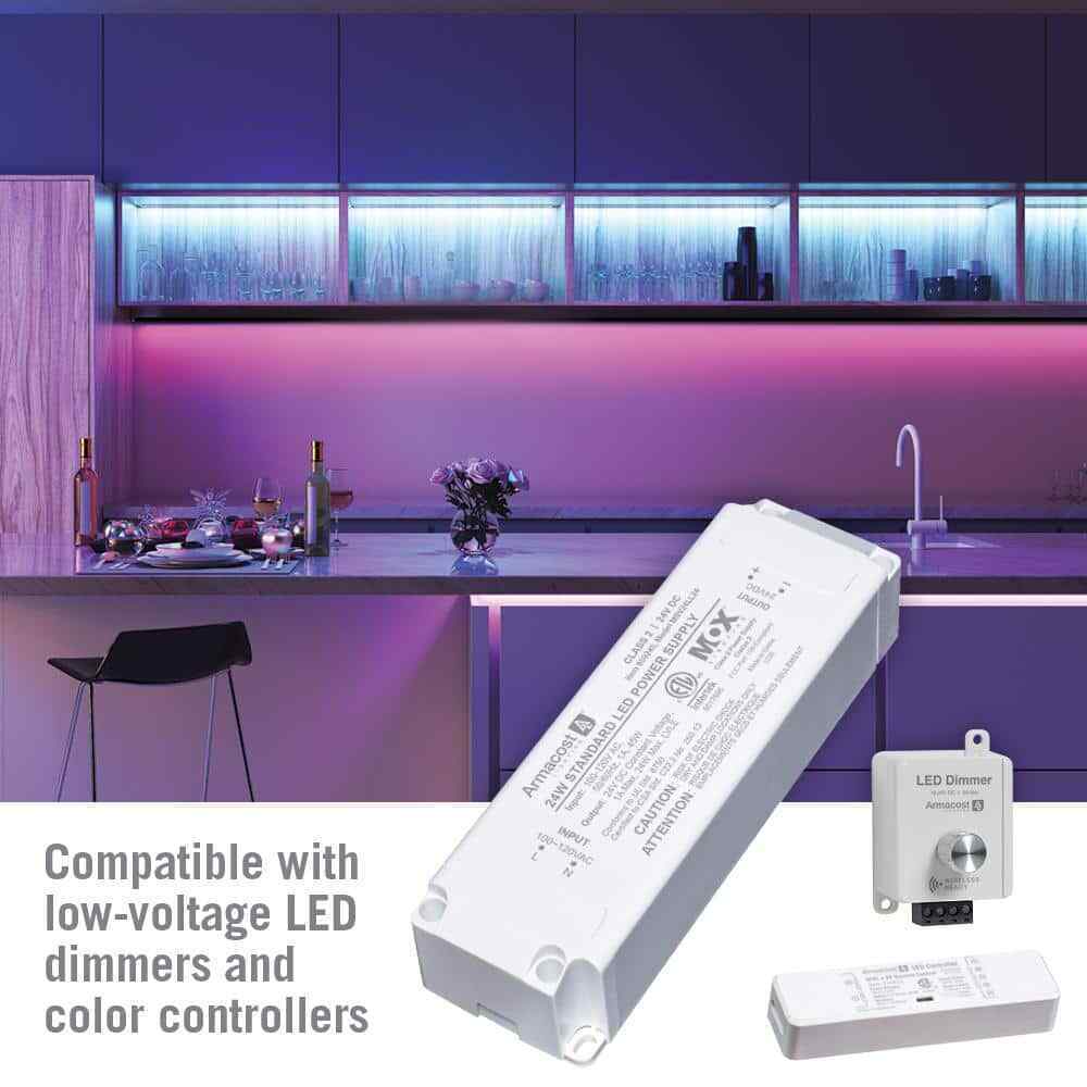 Armacost Lighting LED Power Supply 24-Watt Standard Driver 24-Volt Transformer