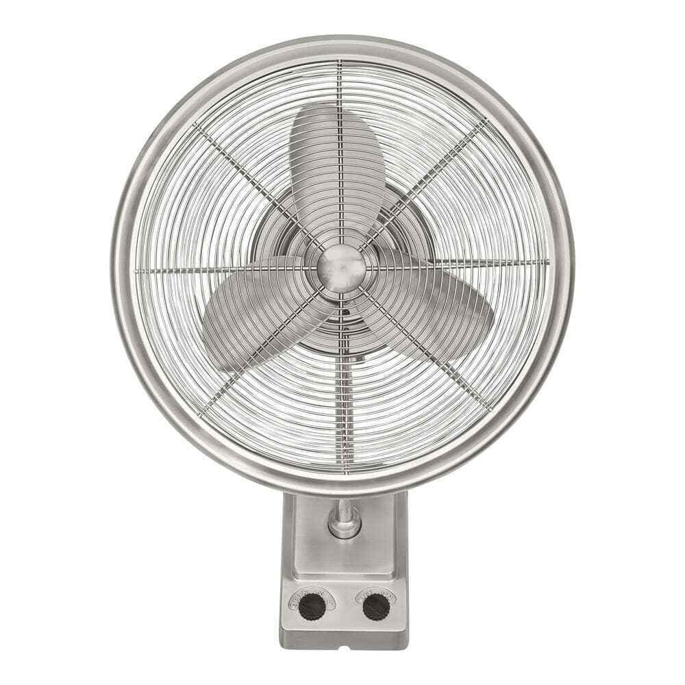 Home Decorators Bentley II 18 in. Brushed Nickel Oscillating Wall Fan