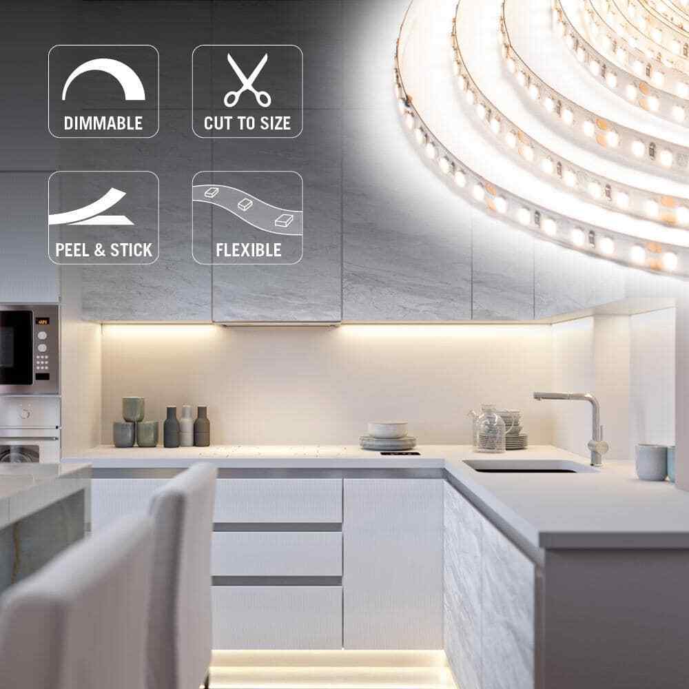 Armacost Lighting RibbonFlex Pro 32.8 ft.LED Tape Light Soft White 2700K