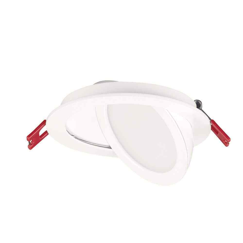 Commercial Electric 4 in. Selectable Color Canless Recessed Integrated LED Kit