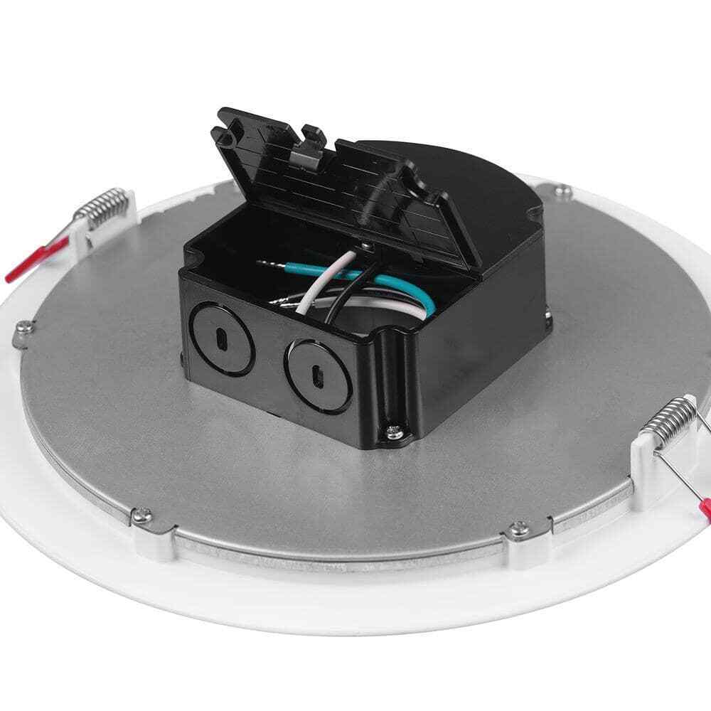 Commercial Electric 8 in. Canless Integrated LED Recessed Light Kit