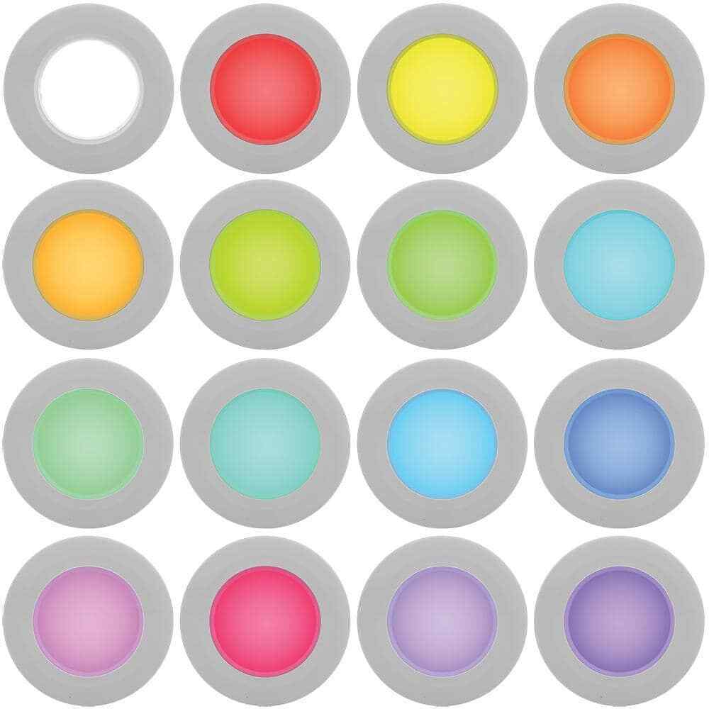 Commercial Electric 5 in./6 in. T20 Smart Color CCT LED Recessed Light Trim