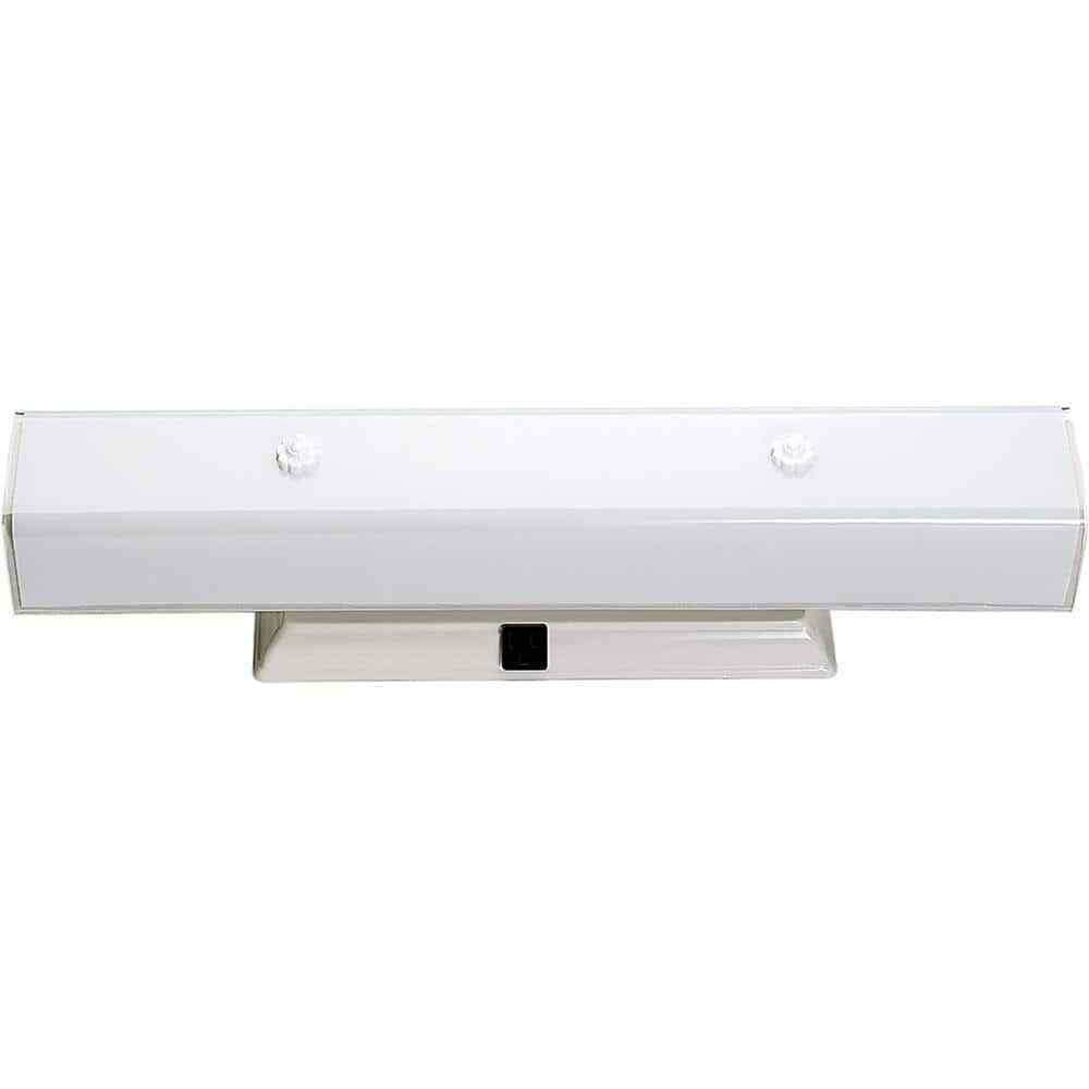 SATCO Nuvo 24 in. 4-Light White Vanity Light SF77/991