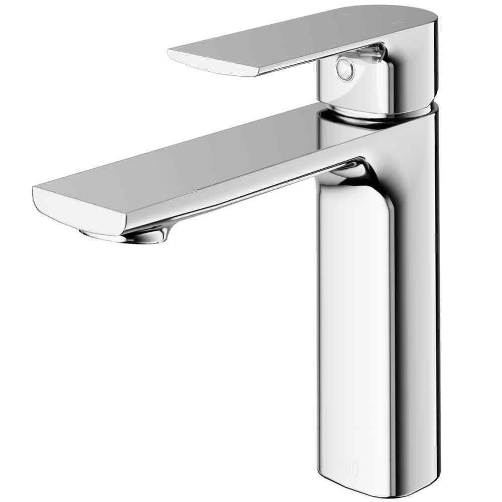VIGO Davidson Single Handle Single-Hole Bathroom Faucet in Chrome VG01043CH