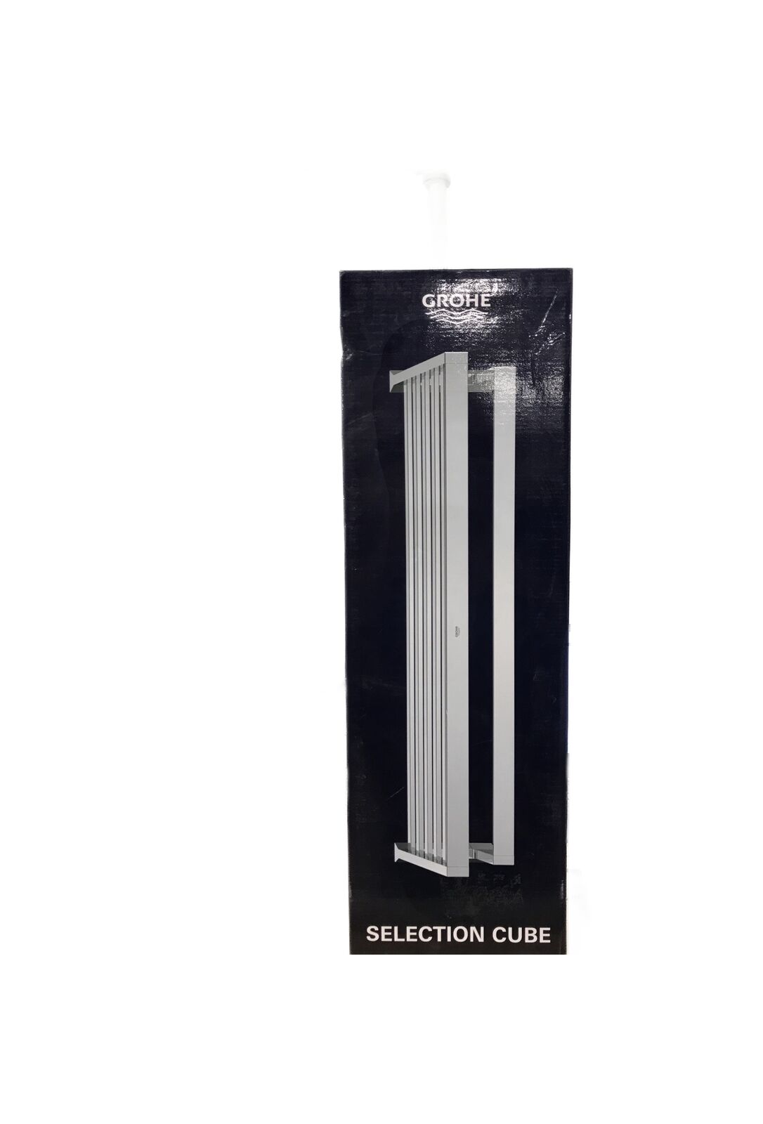 GROHE Selection Cube 1-Bar Towel Rack in StarLight Chrome