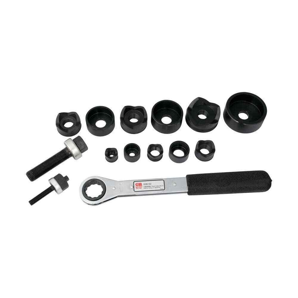 Gardner Bender Mechanical Slug-Out Set w/KW52 Wrench 1/2 in.- 2 in. Conduit Size