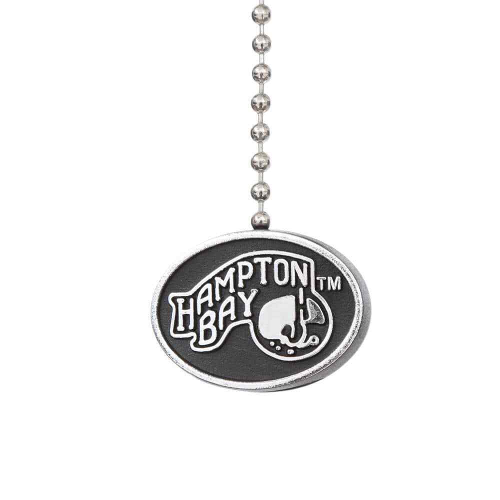 Hampton Bay Carriage House 52 in. Indoor LED Brushed Nickel Ceiling Fan