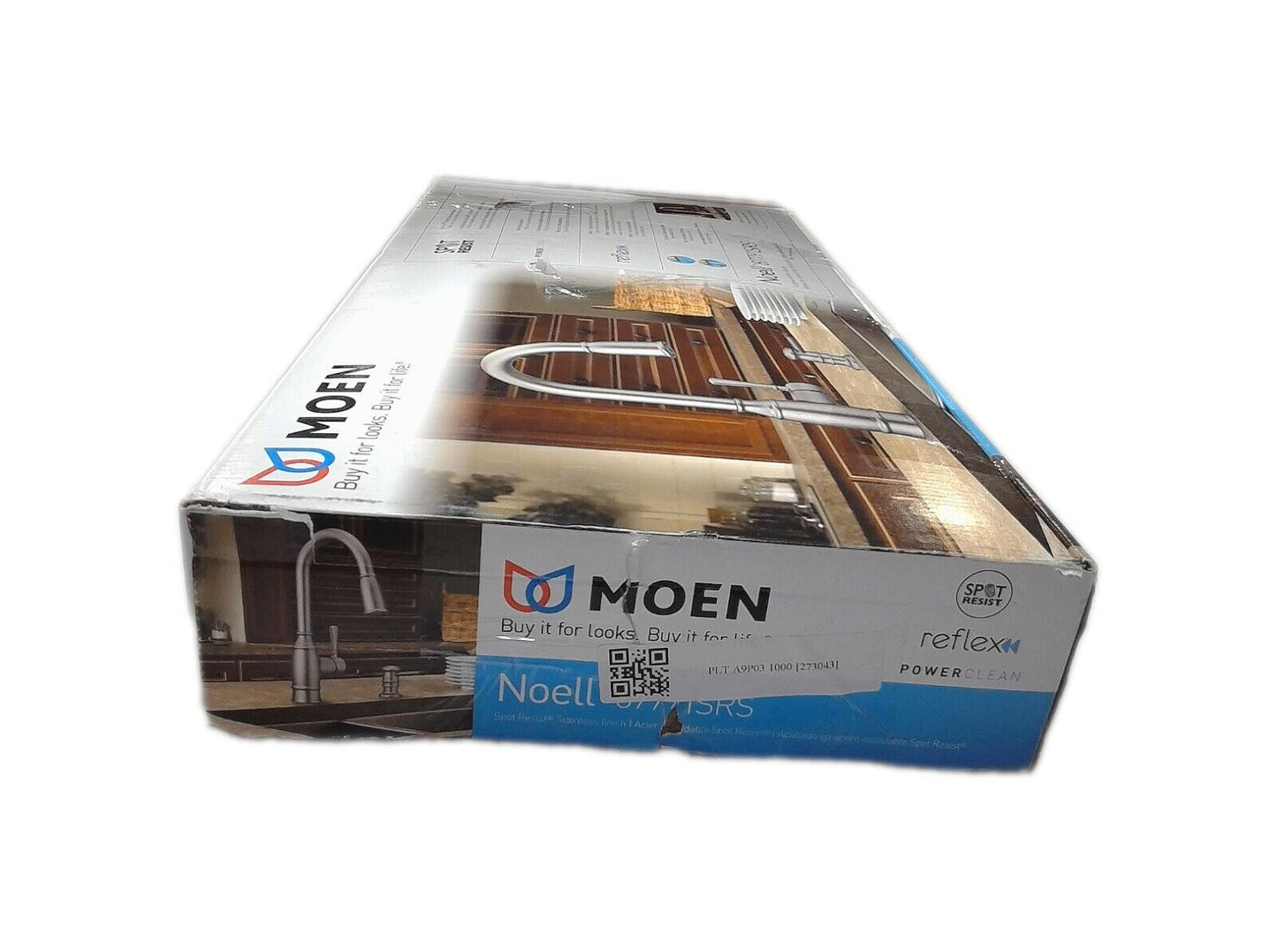 MOEN Noell 1-Handle Pull-Down Sprayer Kitchen Faucet Stainless